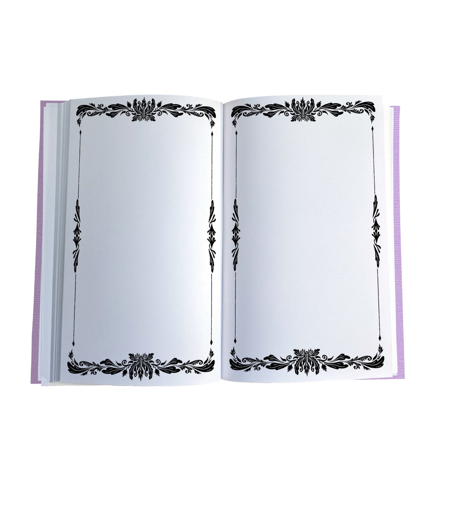 Wood Snake Magnetic Wooden Journal, Purple & Dark Purple