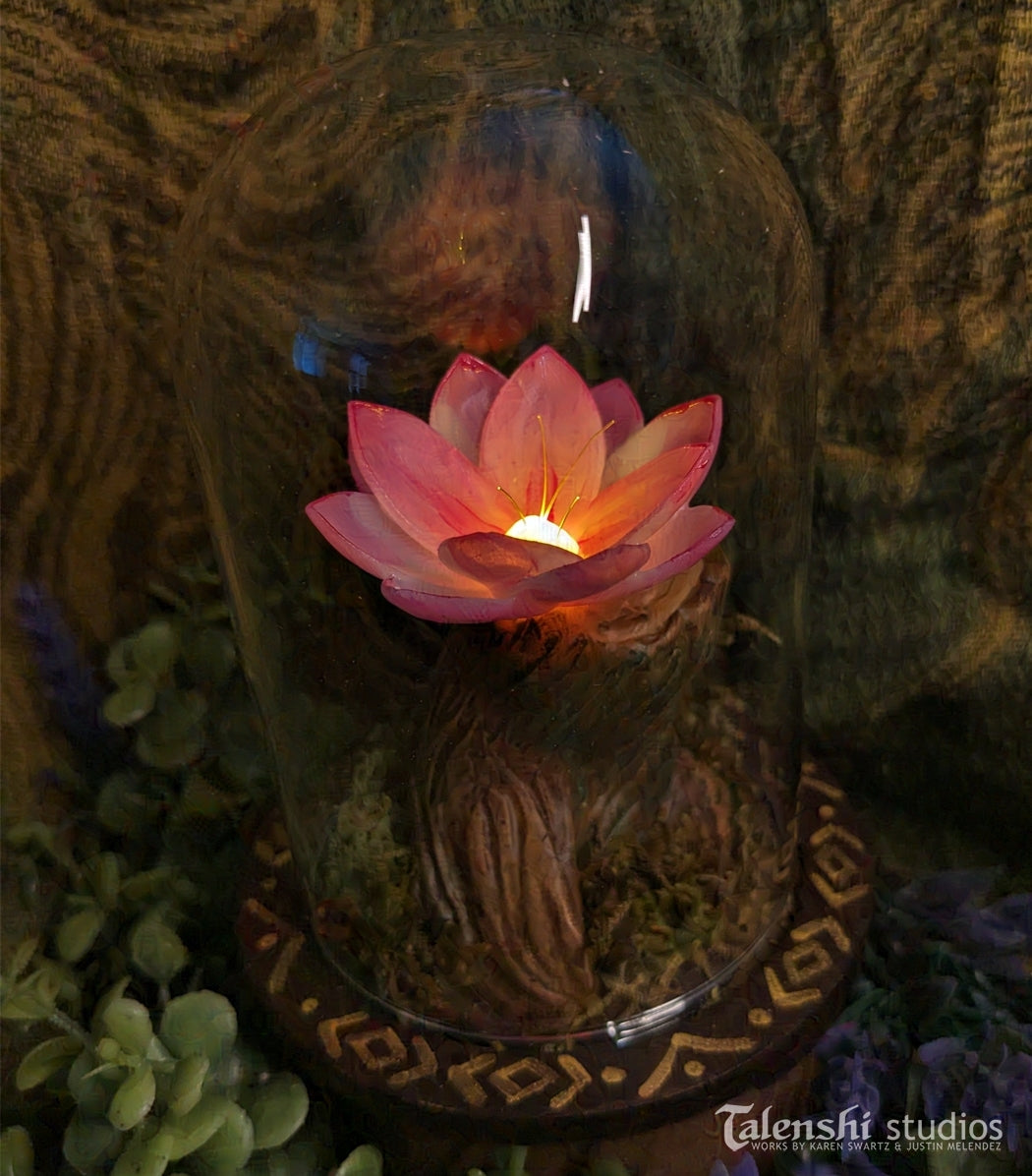Enchanted Flower LED Diorama - The Resting Tree view 1
