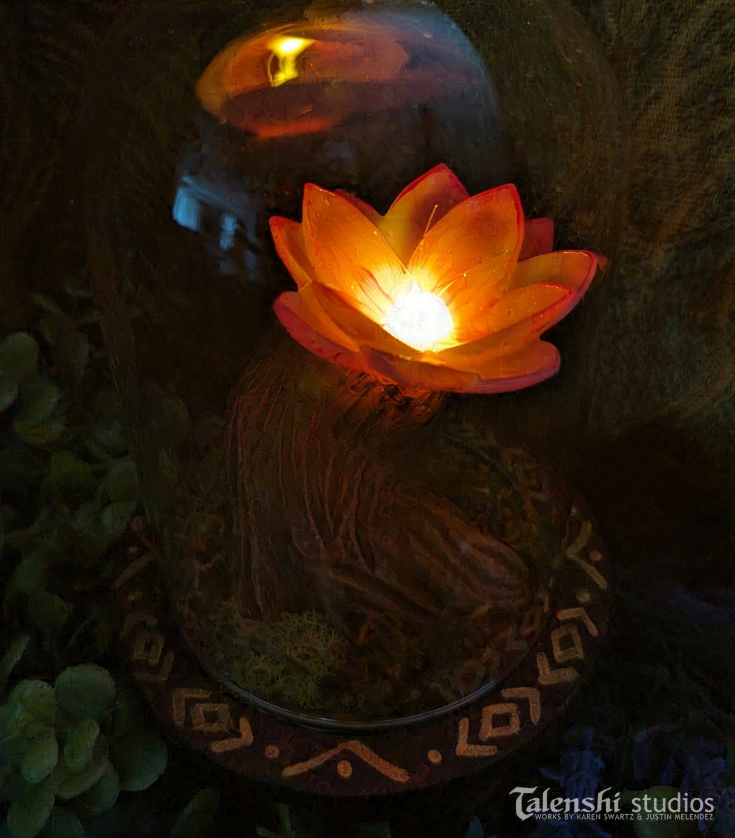 Enchanted Flower LED Diorama - The Resting Tree view 3
