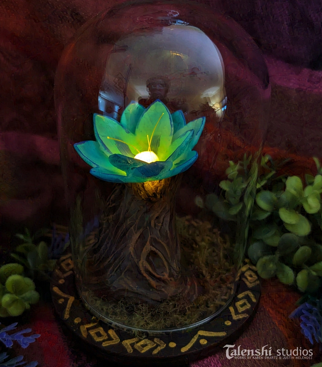 Enchanted Flower LED Diorama by Talenshi Studios, The Sitting Tree, view 2