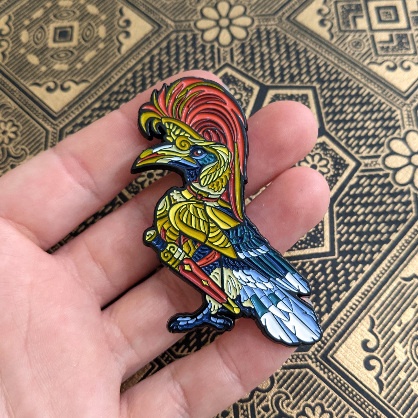 General, Great Hornbill - Soft Enamel Pin