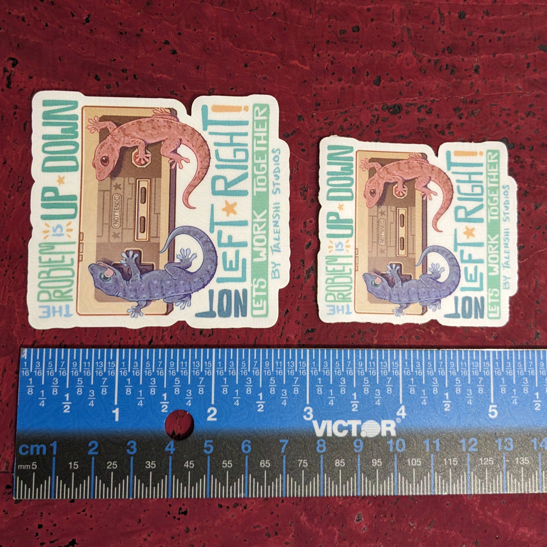 2.25" - 2.875" Gamer Geckos - Work Together