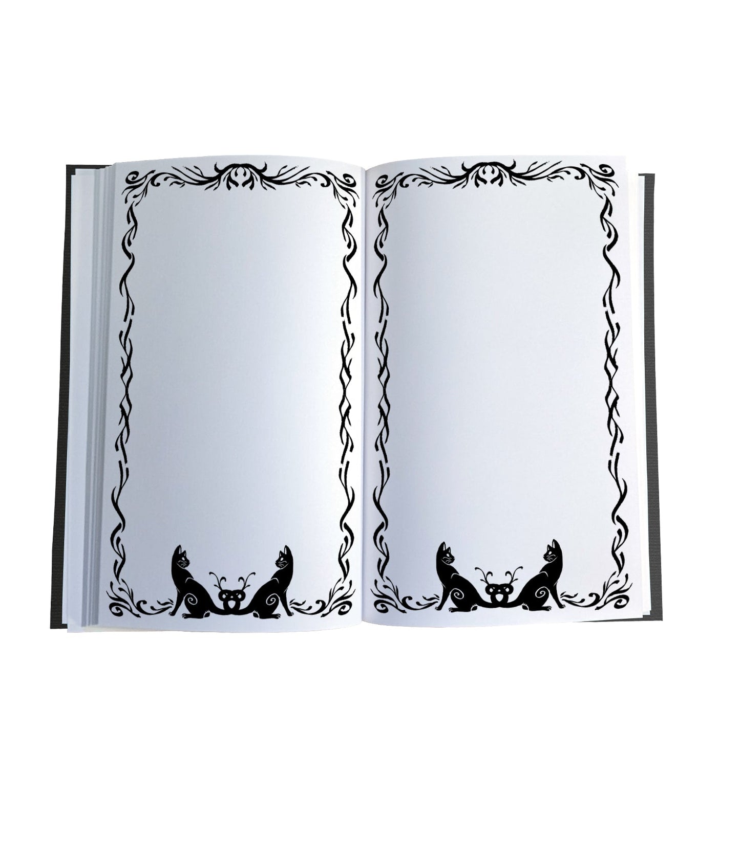 Hornbill General Magnetic Wooden Journal, Black & Cream