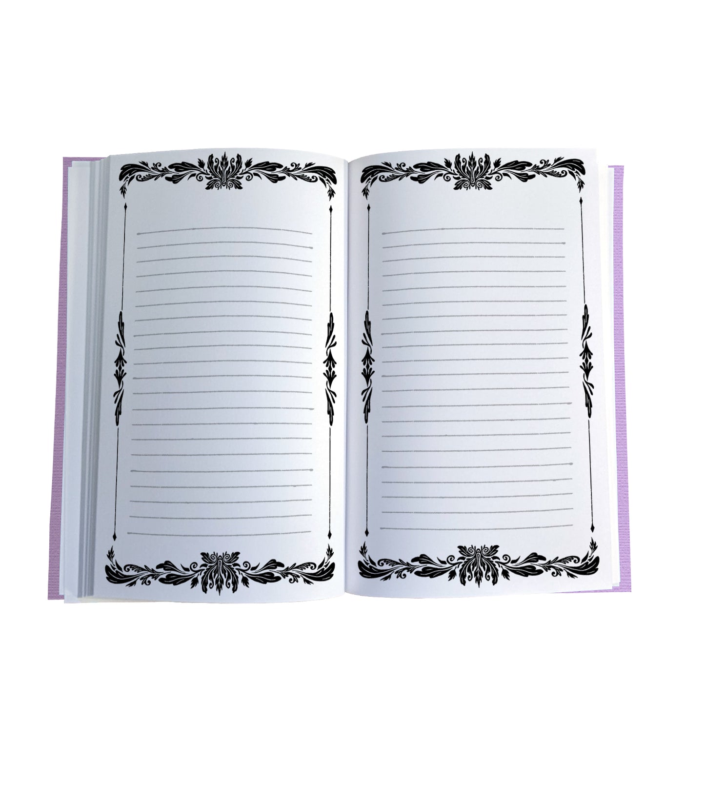 Leaf Bordered Lined Magnetic Journal Refill (2 sizes)