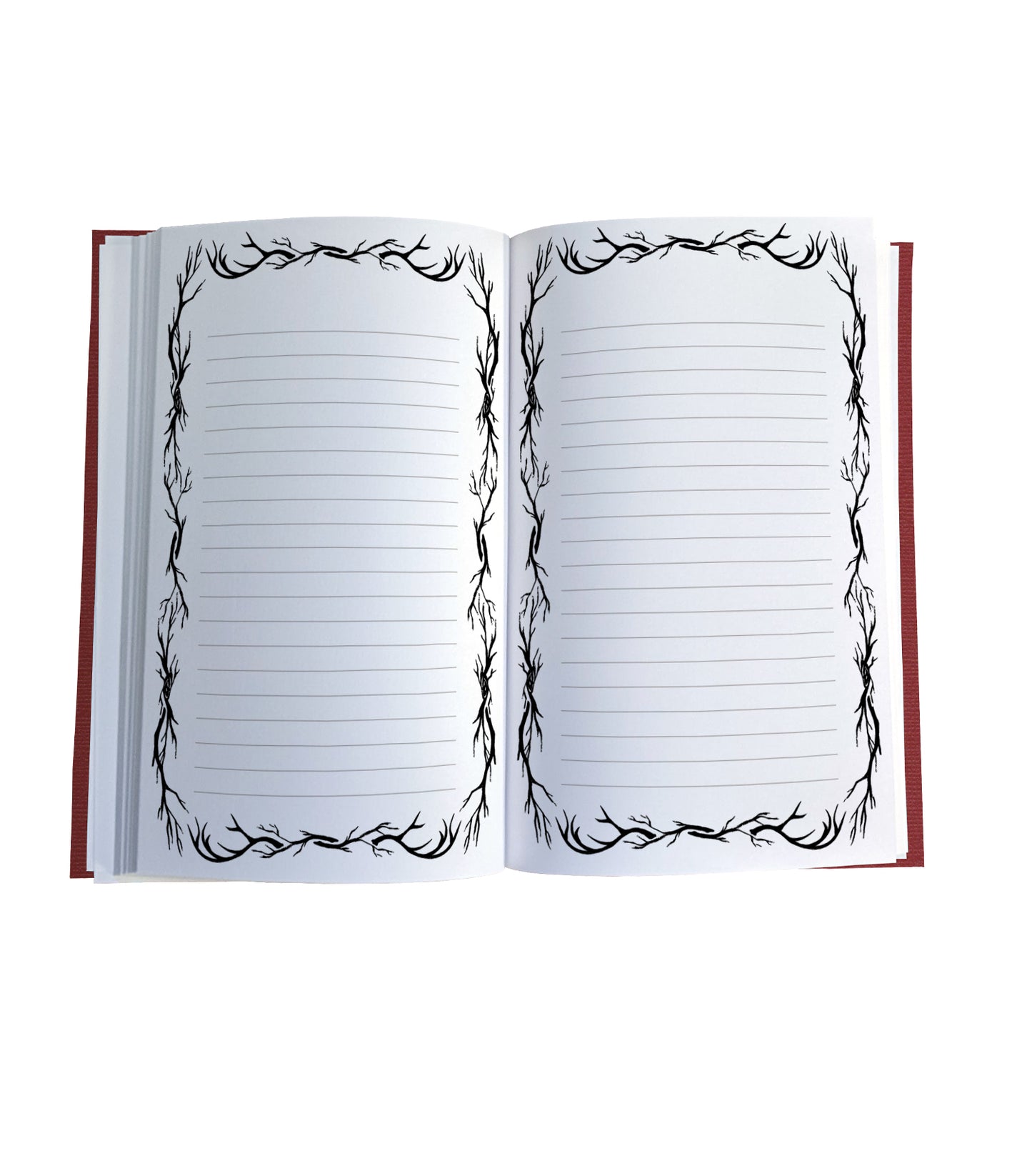 Gryphon's Scratching Tree Magnetic Wooden Journal, Red & Brown