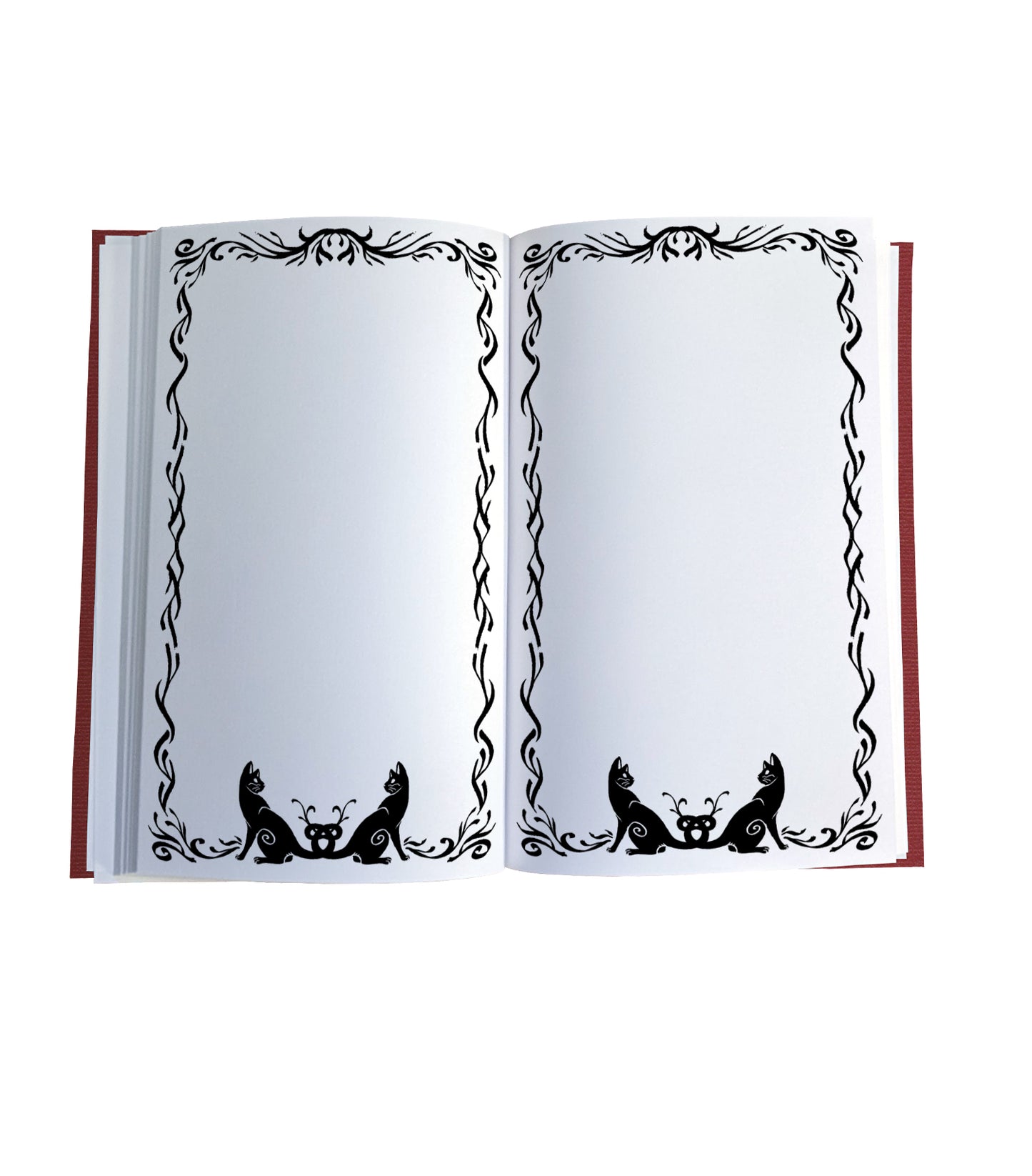 Gryphon's Scratching Tree Magnetic Wooden Journal, Red & Brown