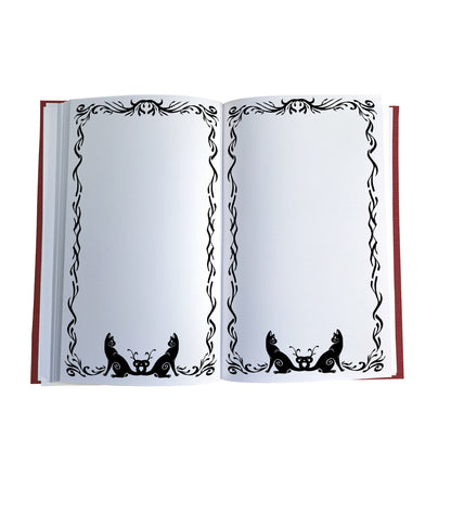 Gryphon's Scratching Tree Magnetic Wooden Journal, Red & Brown