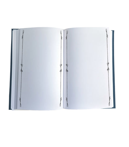 Fountain Pen Friendly - Runic Bordered Blank Magnetic Journal Refill (2 sizes)