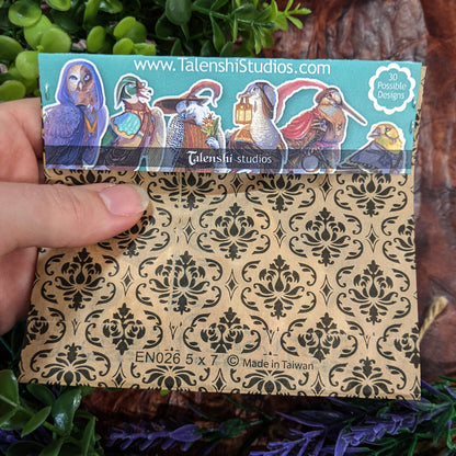 Mystery 2" Sticker Pack, Avian August 2022 (10 pack)