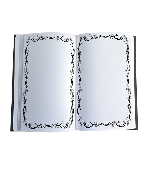 Antler Bordered Blank Magnetic Journal Refill (2 sizes)