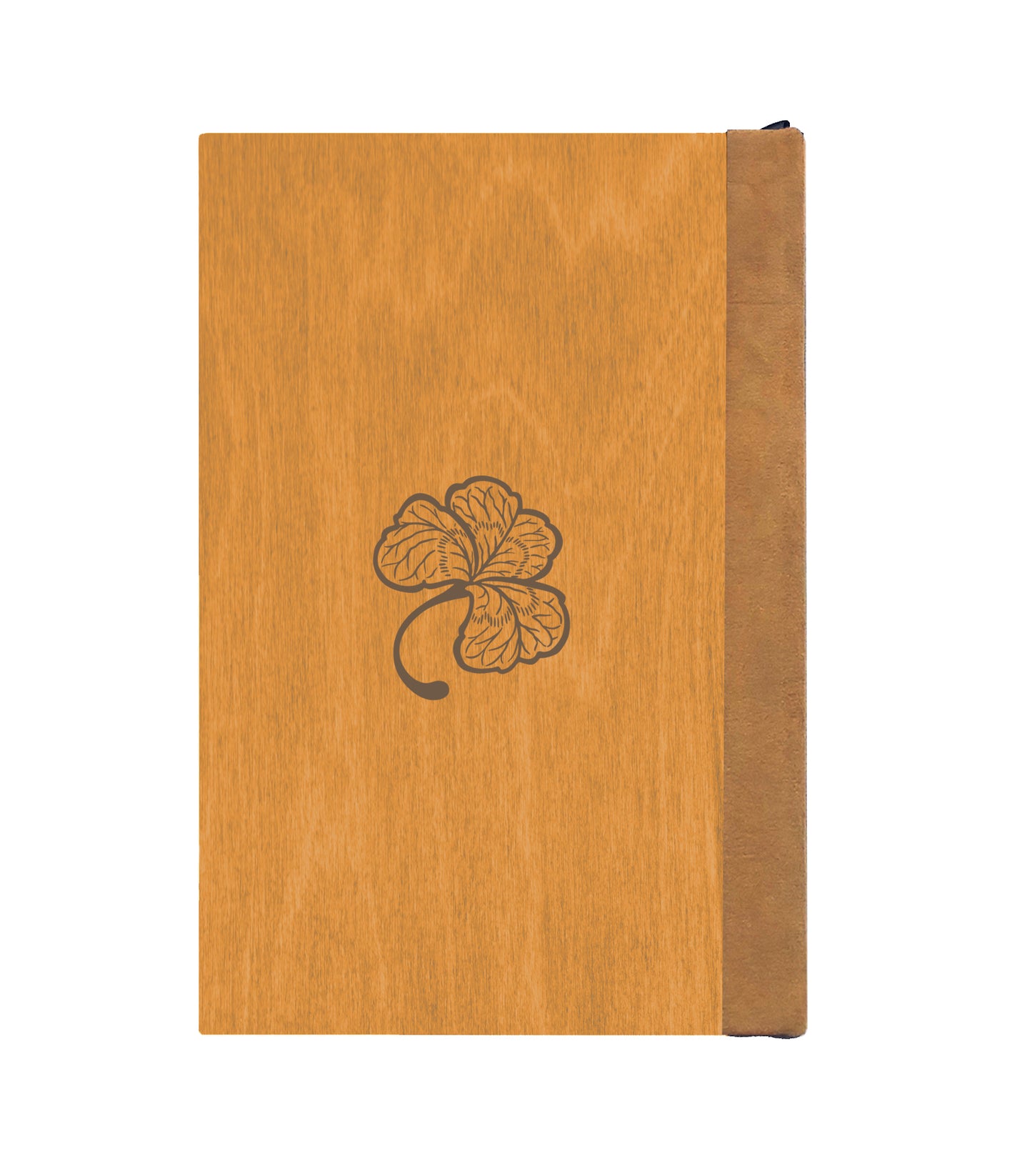 Daydreaming Bunny Magnetic Wooden Journal, Honey & Lichen