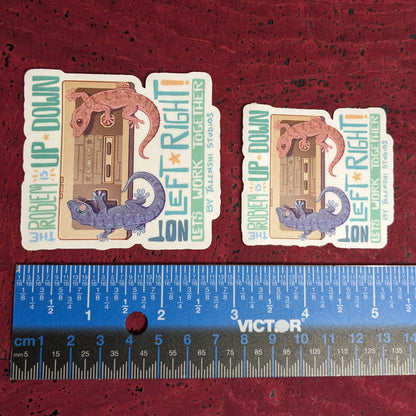 2.25" - 2.875" Gamer Geckos - Work Together
