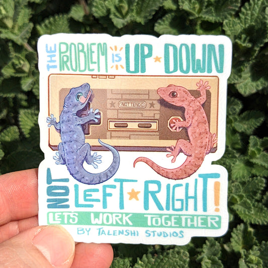 2.25" - 2.875" Gamer Geckos - Work Together