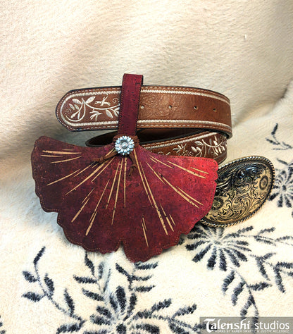 Nebula Ginko Leaf Wallet or Coin Purse (2 sizes)