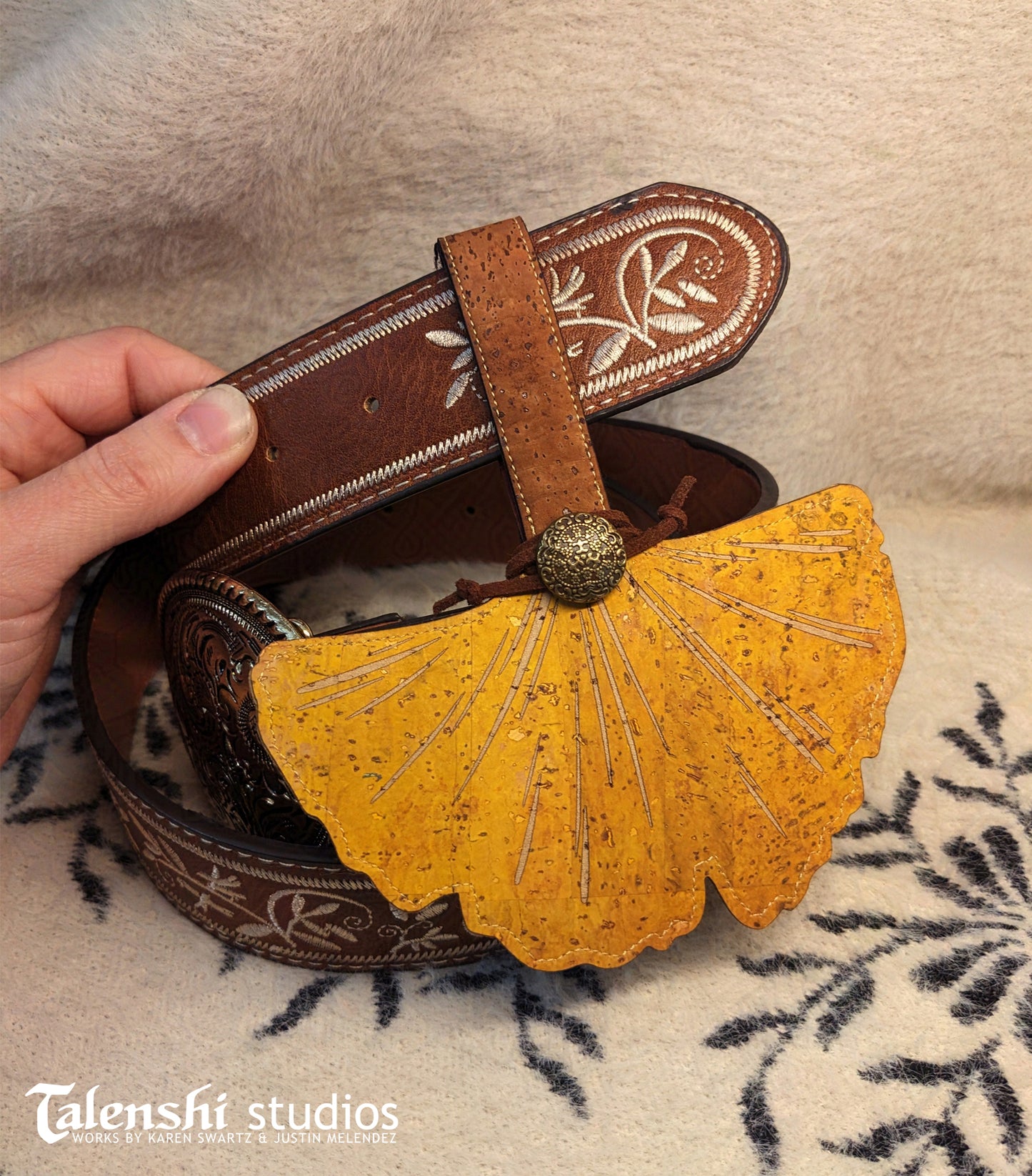 Fall Gold Ginko Leaf Wallet or Coin Purse (2 sizes)