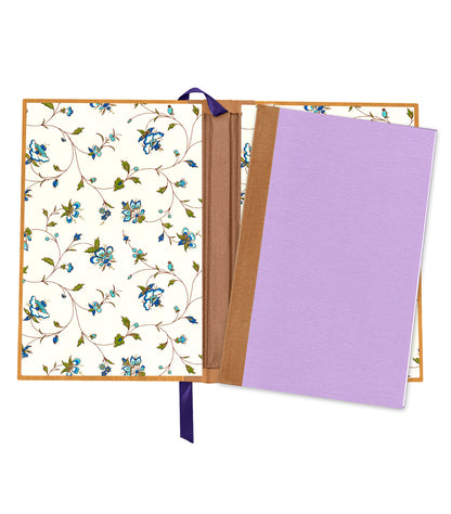 The King Cuckoo Magnetic Wooden Journal, Honey & Purple