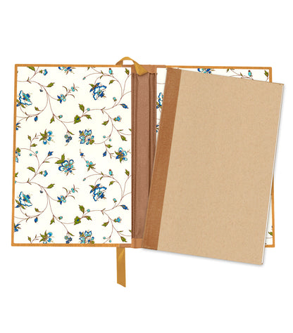 Assassin Wren Magnetic Wooden Journal, Honey & Brown