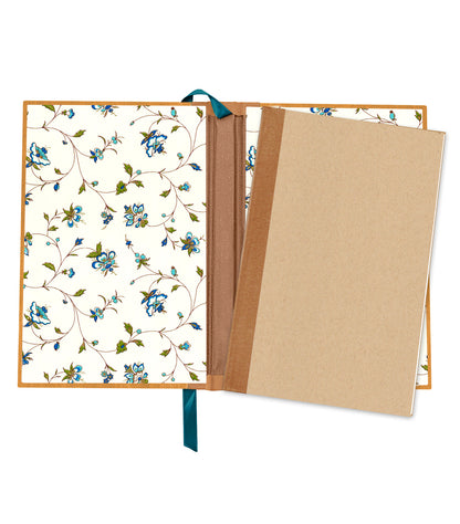 Bounding Ram Magnetic Wooden Journal, Honey & Ochre