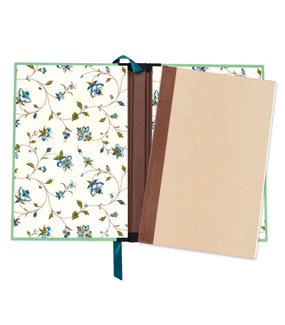 Forest Prince Magnetic Wooden Journal, Jade & Teal