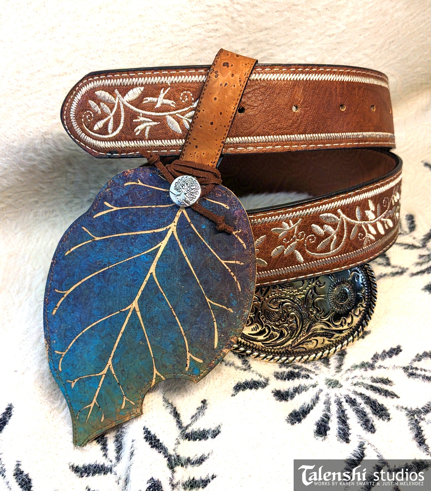 Galaxy Osage Leaf Wallet or Coin Purse (2 sizes)