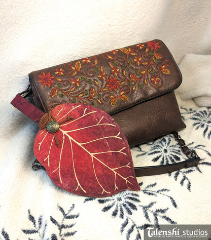 Nebula Osage Leaf Wallet or Coin Purse (2 sizes)