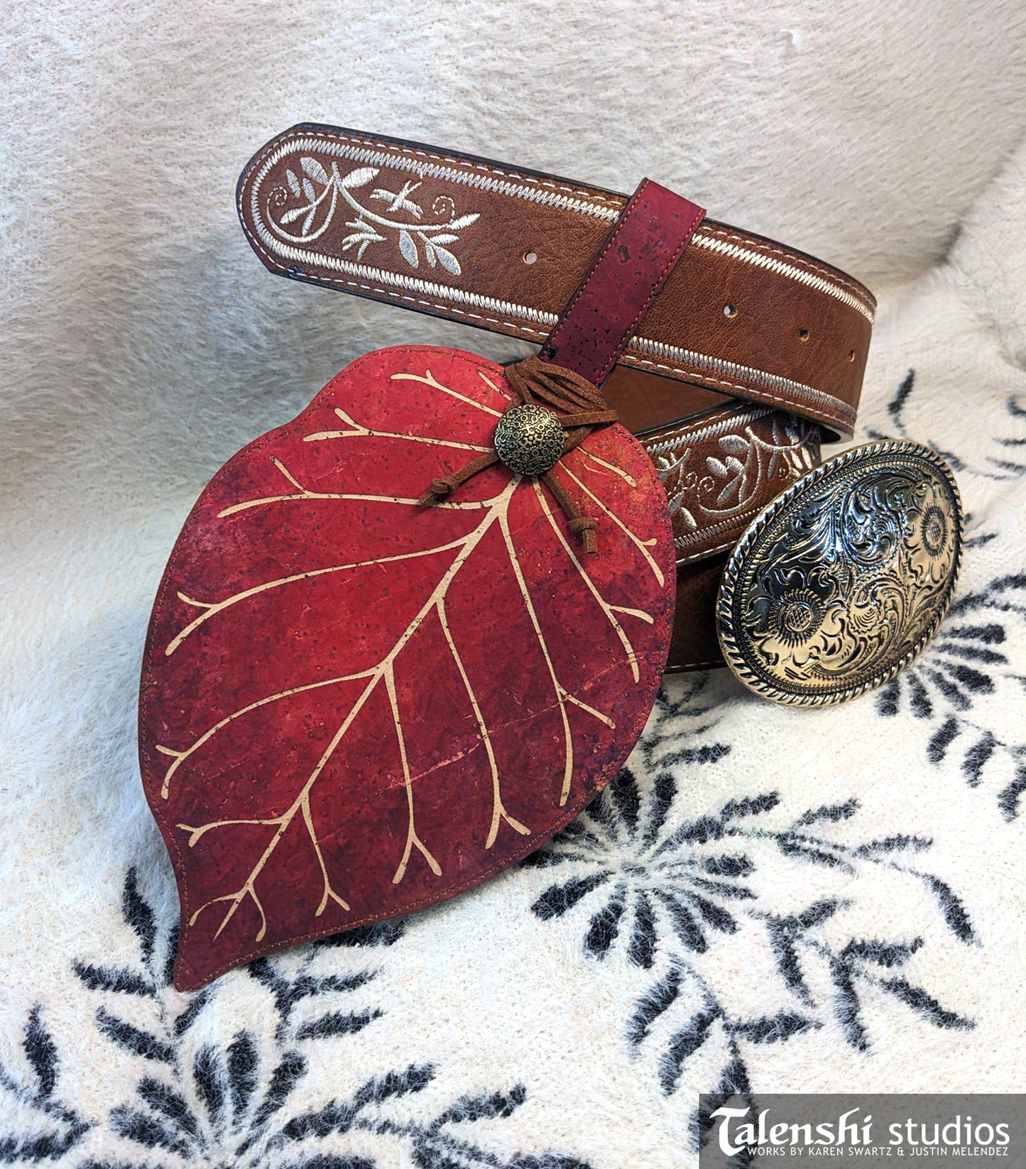 Nebula Osage Leaf Wallet or Coin Purse (2 sizes)