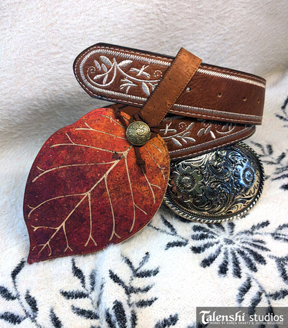 Nebula Osage Leaf Wallet or Coin Purse (2 sizes)