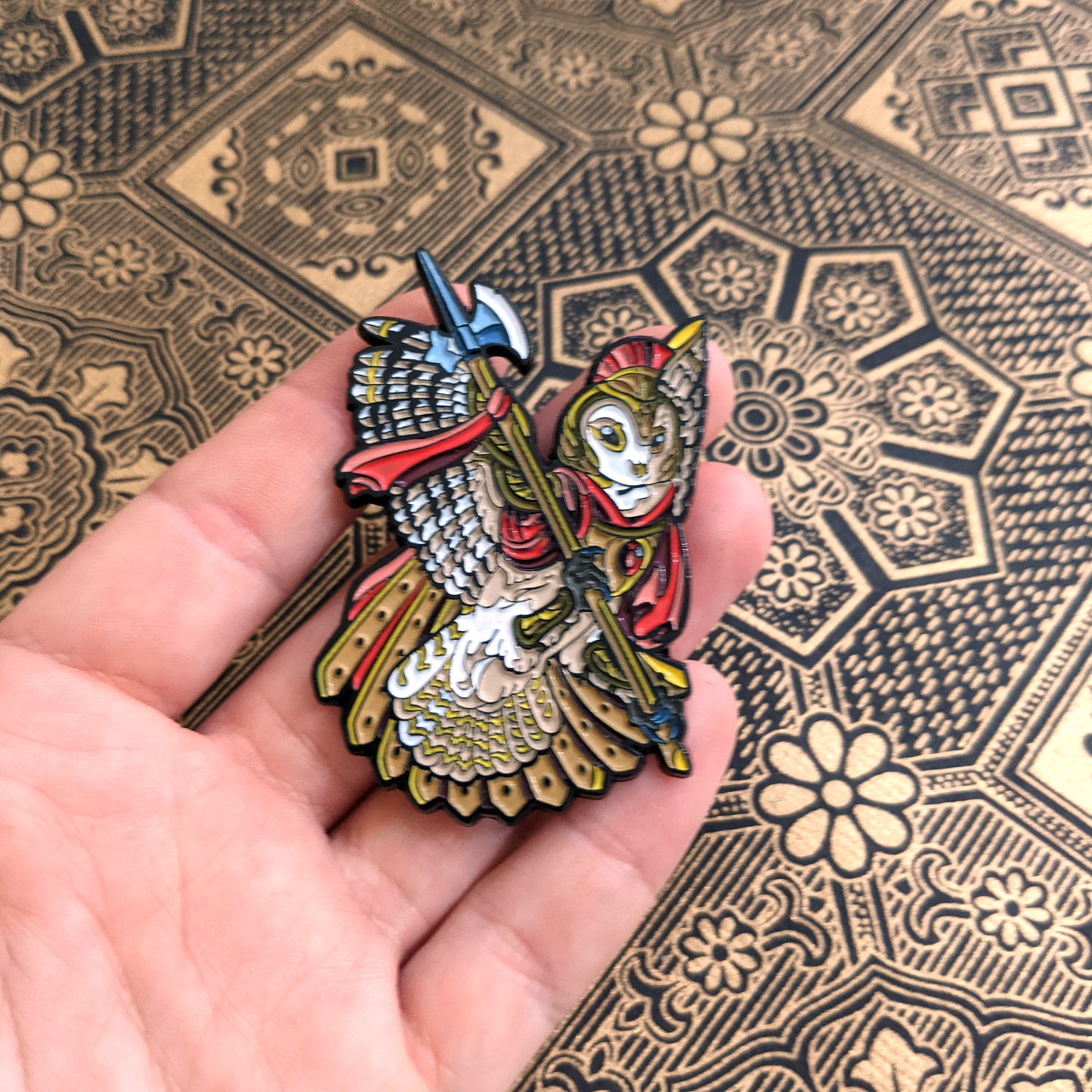 City Guard, Owl - Soft Enamel Pin