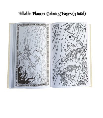 Library Weasels Magnetic Wooden Journal, Honey & Tan