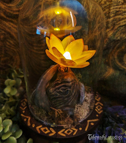 Enchanted Flower LED Diorama by Talenshi Studios, The Stone Leaves, view 3