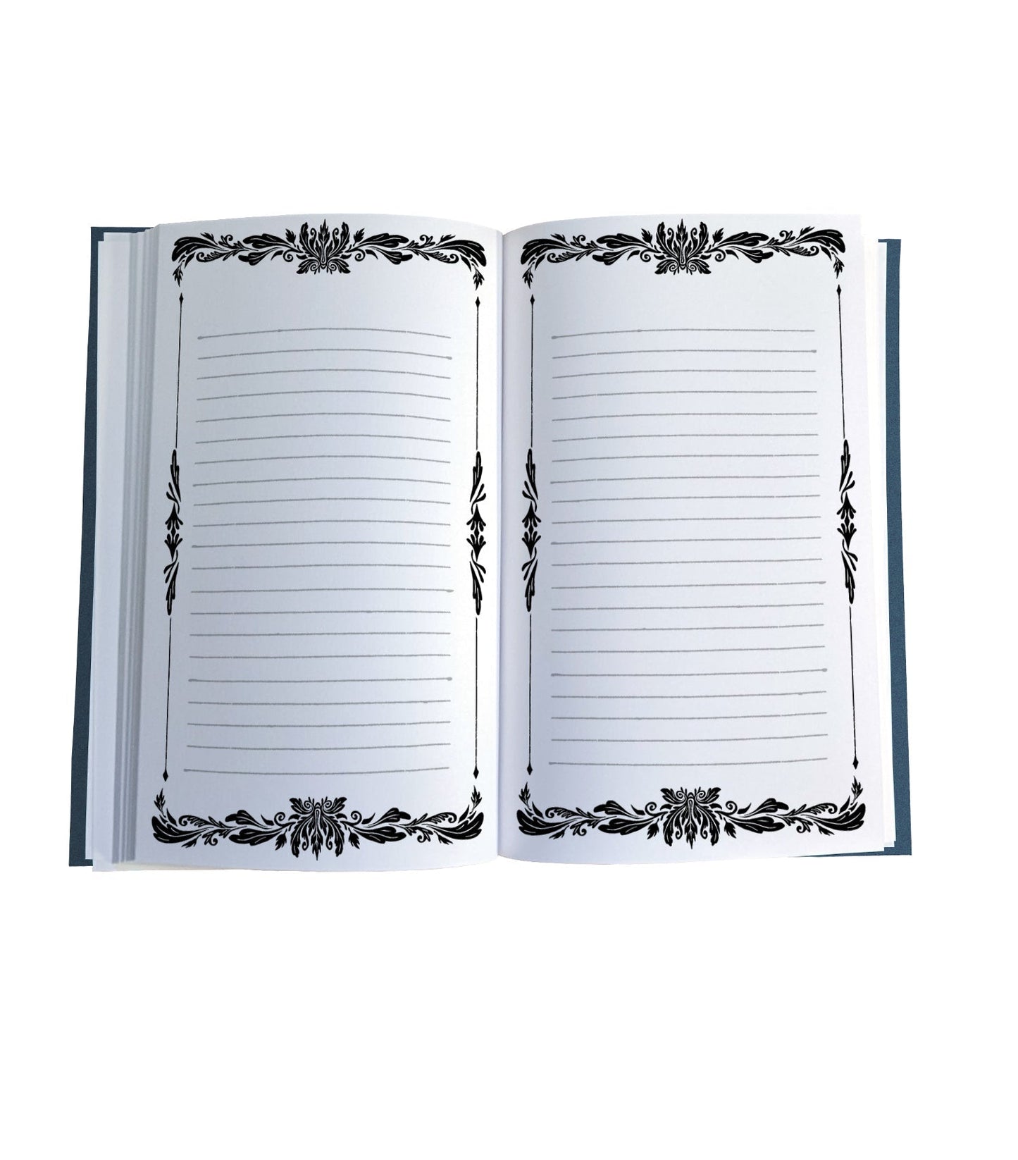 Bounding Ram Magnetic Wooden Journal, Blue & Navy