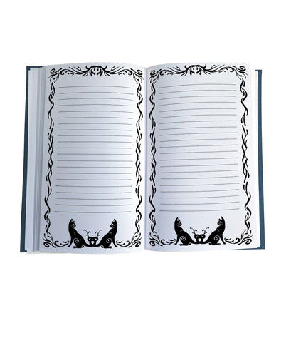 Assassin Wren Magnetic Wooden Journal, Jade & Blue